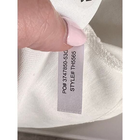 Lacoste Short Sleeve Loose Fit Cotton Jersey Graphic T-Shirt White/Green Men’s M - Picture 12 of 13